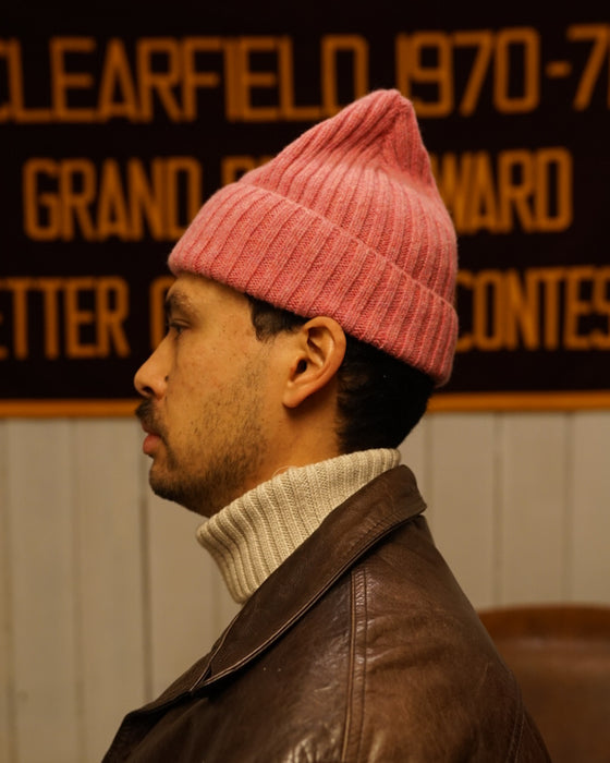 CM Scottish Wool Beanie - Pink