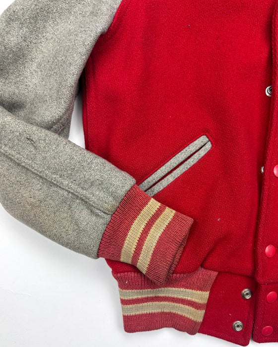 Red Cubs Varsity Jacket (S/M)