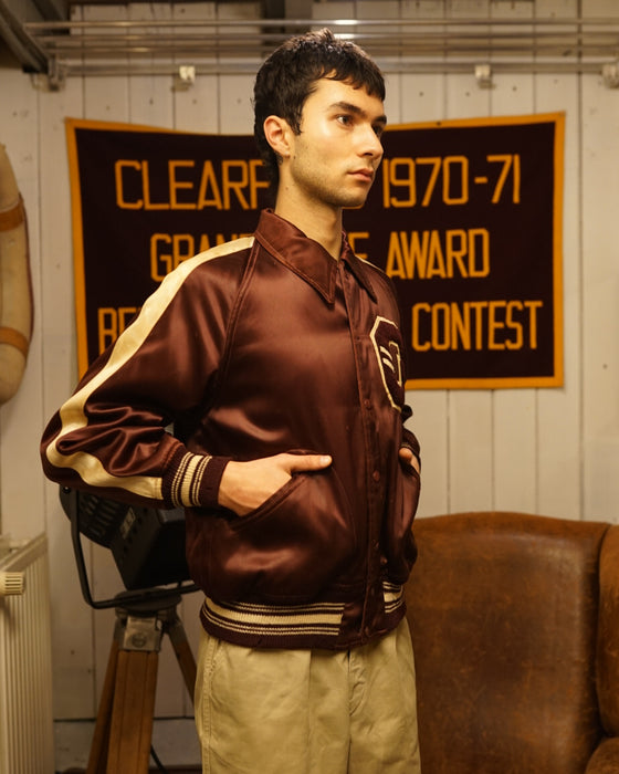 Satin G Letterman Jacket (M/L)