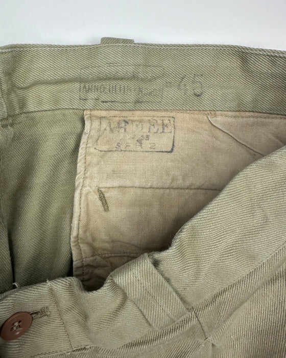 French Army Khaki Chino (W34)