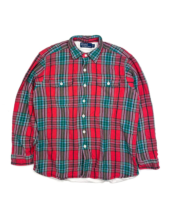 Polo Ralph Lauren Lined Flannel Shirt (L)