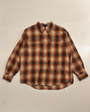 Salmon Cotton Pendleton Flannel Shirt (XXL)