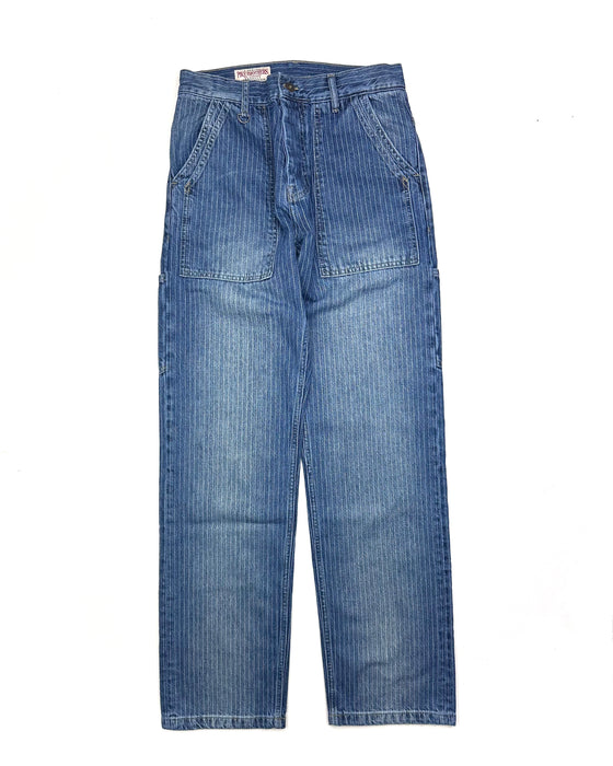 1967 Utility Trousers Blue Wabash Rinsed
