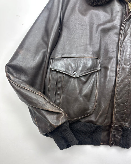 Schott G-1 Pilot Jacket with Liner (XXXL)