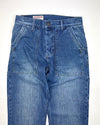 1967 Utility Trousers Blue Wabash Rinsed