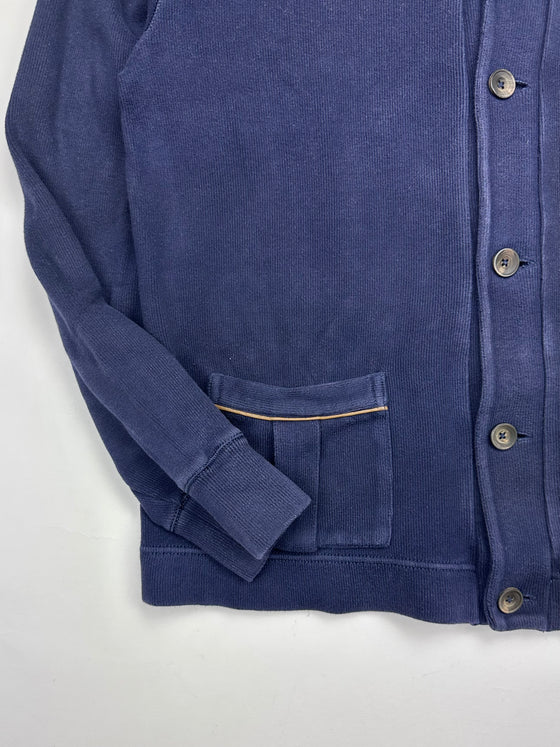 Polo RL Dark Navy Shawl Collar Cardigan (M)