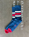 Heritage 9.1 Rucker Blue White Red Socks