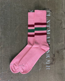  Heritage 9.1 Rucker Pink Red Green Socks