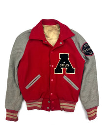  Red Cubs Varsity Jacket (S/M)