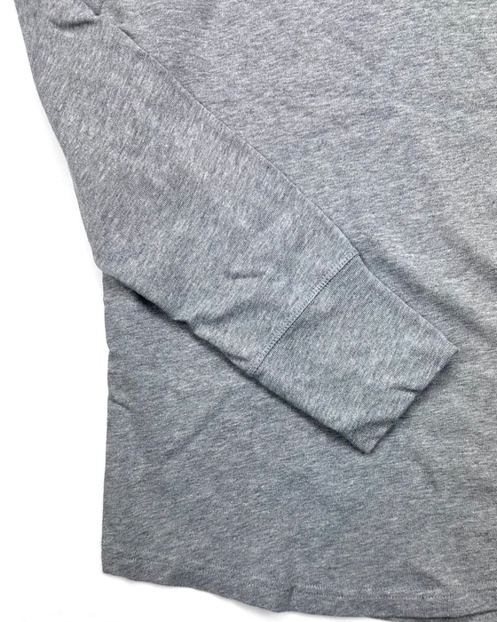 1927 Henley Shirt Long Sleeve Light Grey