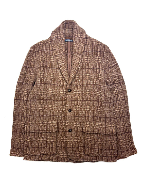 Polo Ralph Lauren Brown Shawl Collar Cardigan (L)