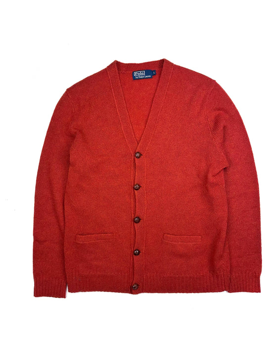 Polo Ralph Lauren Burnt Orange Wool Vest (L)