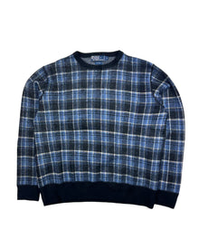  Polo Ralph Lauren Sweater Blue Checkered (L)