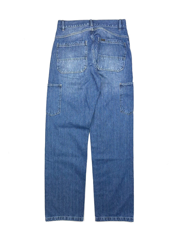 1967 Utility Trousers Blue Wabash Rinsed