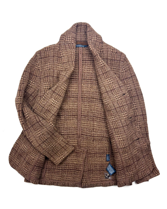 Polo Ralph Lauren Brown Shawl Collar Cardigan (L)