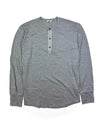 1927 Henley Shirt Long Sleeve Light Grey