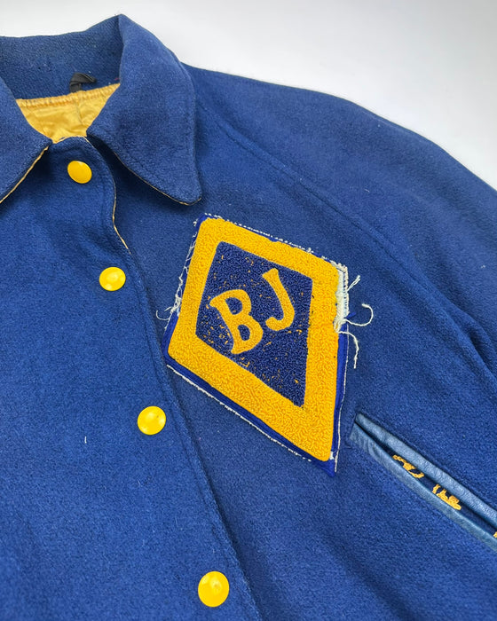BJ Blue Varsity Jacket (S)
