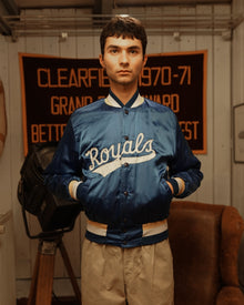  Royals Satin Bomber (S)