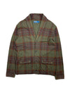 Polo Ralph Lauren Green Plaid Cardigan (M)