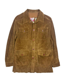  Stewart Suede Leather Jacket (XL)