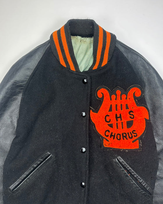 Black "CHS" Varsity Jacket (S)