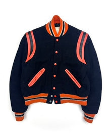 Beavercreek Black Orange Varsity Jacket (XS)