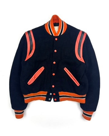 Beavercreek Black Orange Varsity Jacket (XS)