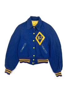  BJ Blue Varsity Jacket (S)