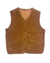 Dark Corduroy Vest (L)