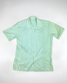  Guayabera Light Green Shirt (M)