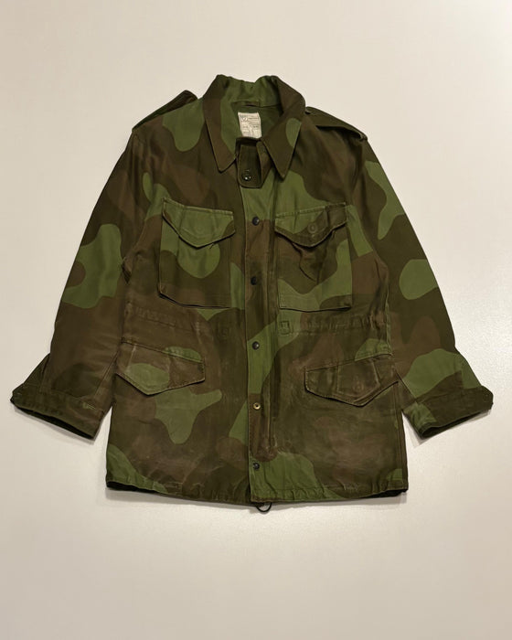 Norwegian Army Camo Field Jacket ((XL)